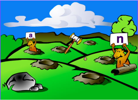 Online alphabet game